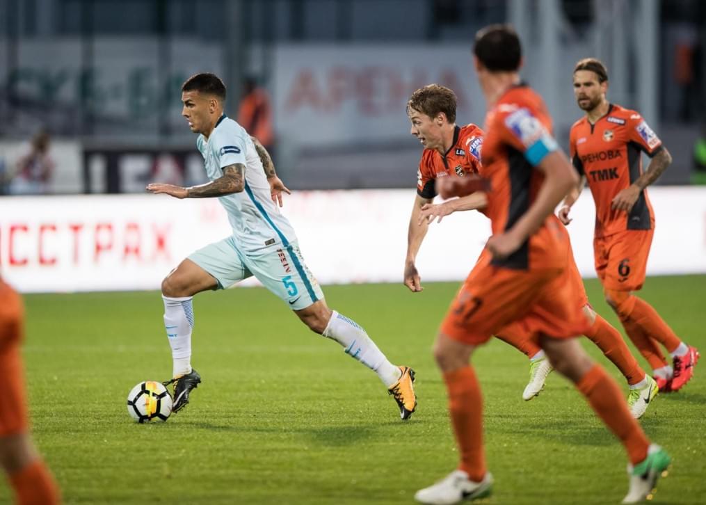 РОСГОССТРАХ-Чемпионат России 2017/2018, 4-й тур, «Урал» — «Зенит»