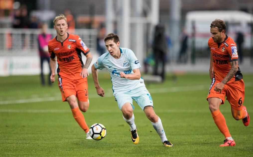 РОСГОССТРАХ-Чемпионат России 2017/2018, 4-й тур, «Урал» — «Зенит»