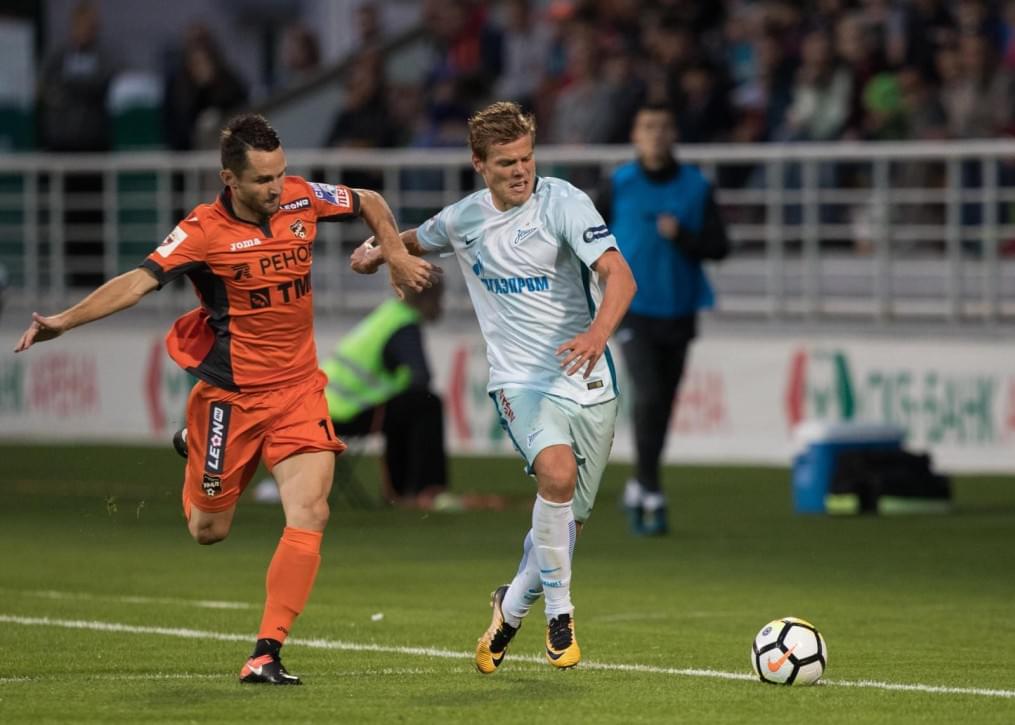 РОСГОССТРАХ-Чемпионат России 2017/2018, 4-й тур, «Урал» — «Зенит»