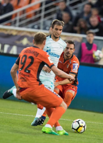 РОСГОССТРАХ-Чемпионат России 2017/2018, 4-й тур, «Урал» — «Зенит»