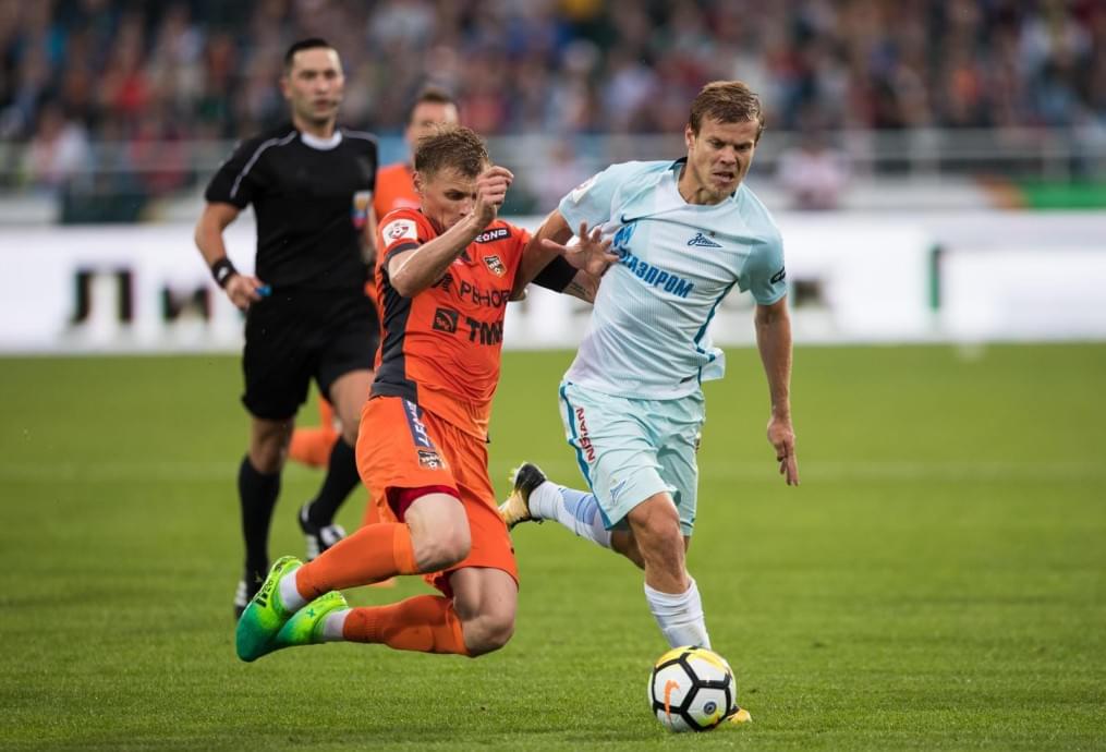 РОСГОССТРАХ-Чемпионат России 2017/2018, 4-й тур, «Урал» — «Зенит»