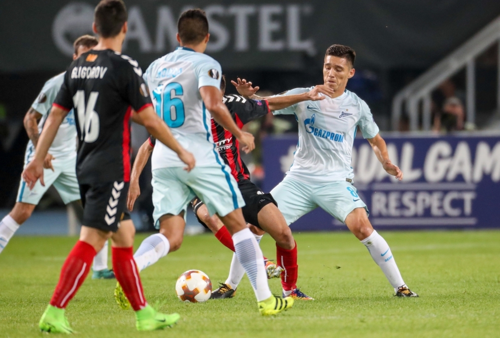 Лига Европы УЕФА 2017/18, 1-й тур, «Вардар» — «Зенит»