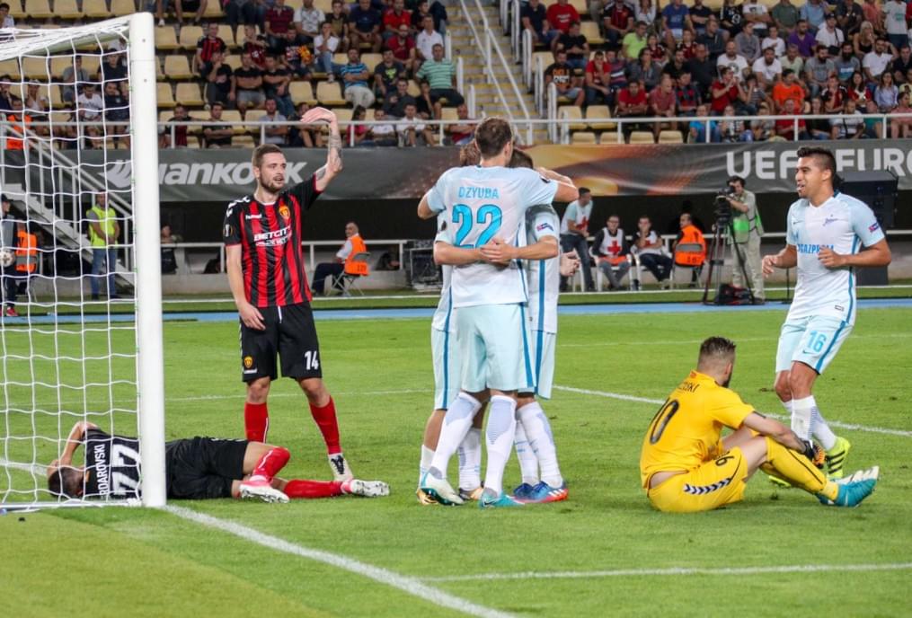 Лига Европы УЕФА 2017/18, 1-й тур, «Вардар» — «Зенит»