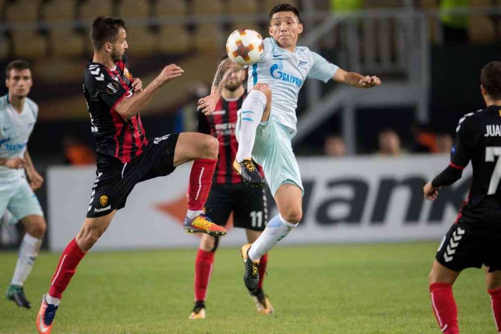 Лига Европы УЕФА 2017/18, 1-й тур, «Вардар» — «Зенит»