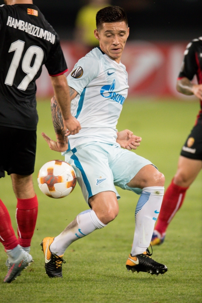 Лига Европы УЕФА 2017/18, 1-й тур, «Вардар» — «Зенит»