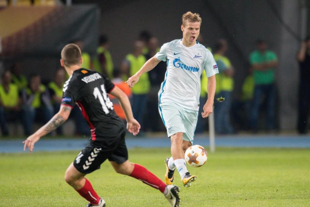 Лига Европы УЕФА 2017/18, 1-й тур, «Вардар» — «Зенит»