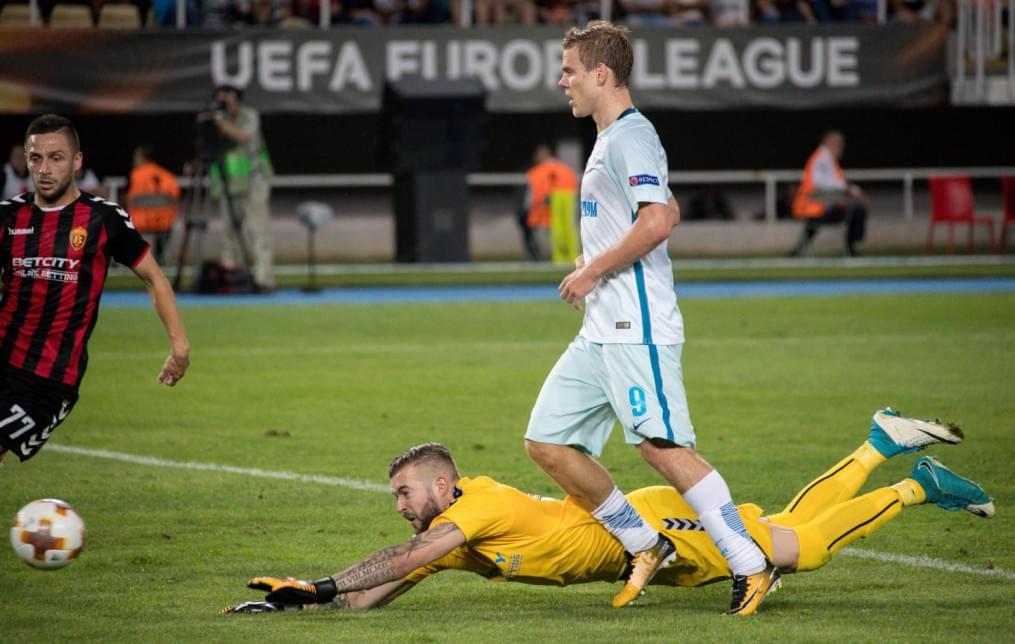 Лига Европы УЕФА 2017/18, 1-й тур, «Вардар» — «Зенит»