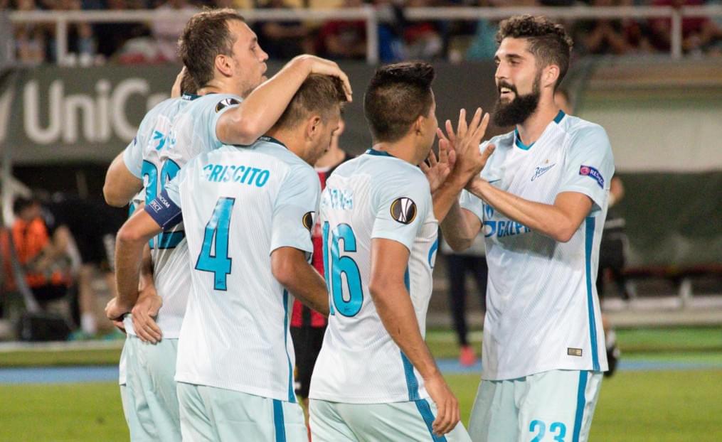 Лига Европы УЕФА 2017/18, 1-й тур, «Вардар» — «Зенит»