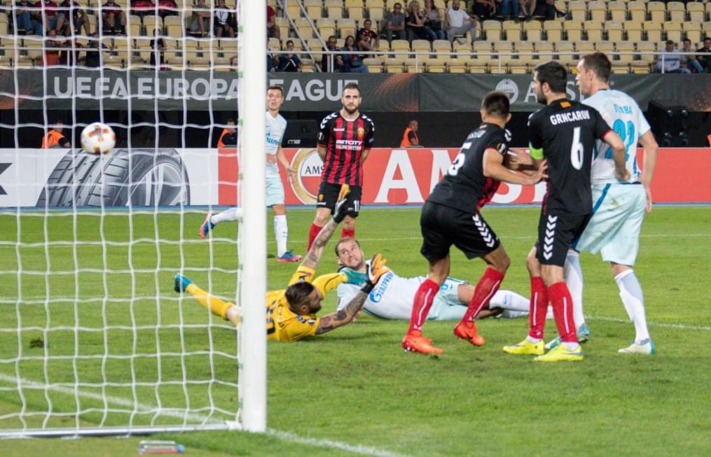 Лига Европы УЕФА 2017/18, 1-й тур, «Вардар» — «Зенит»