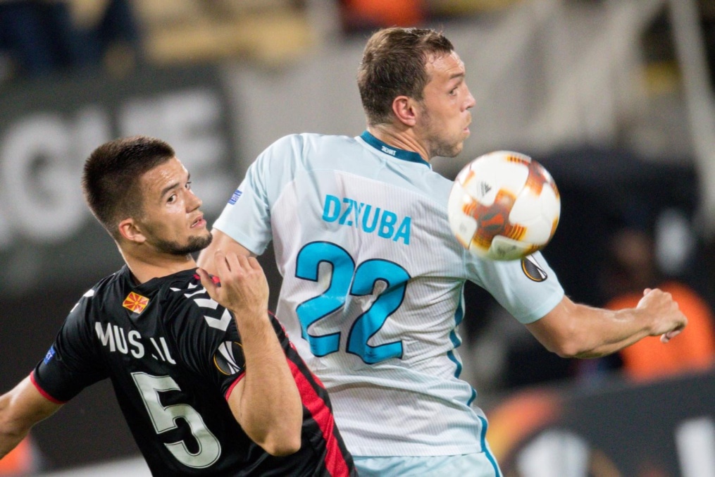 Лига Европы УЕФА 2017/18, 1-й тур, «Вардар» — «Зенит»