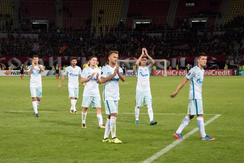 Лига Европы УЕФА 2017/18, 1-й тур, «Вардар» — «Зенит»