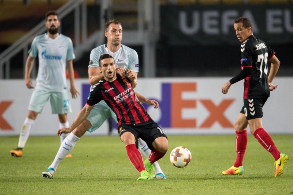 Лига Европы УЕФА 2017/18, 1-й тур, «Вардар» — «Зенит»