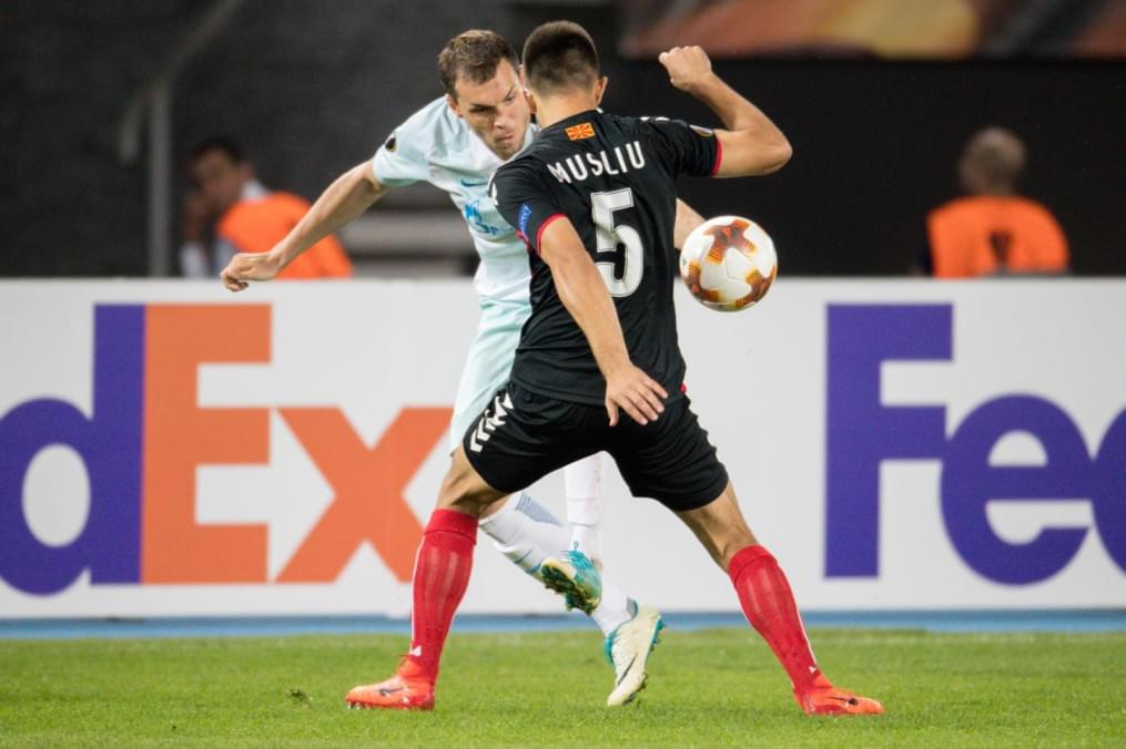 Лига Европы УЕФА 2017/18, 1-й тур, «Вардар» — «Зенит»