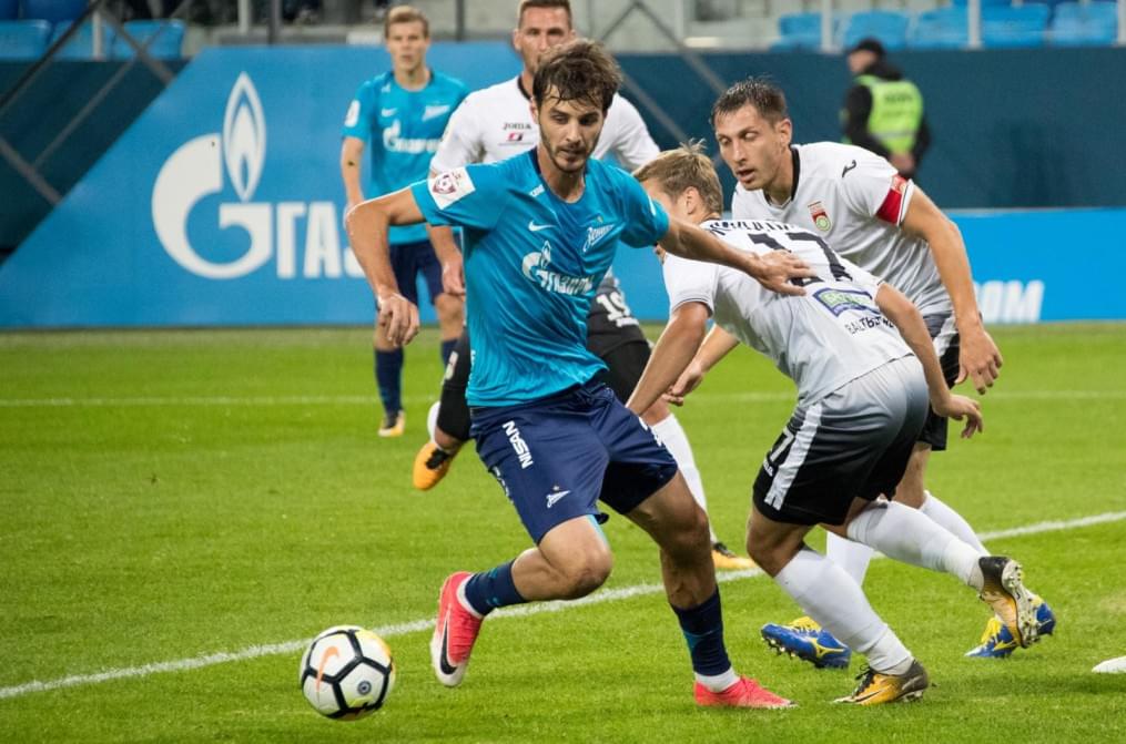 РОСГОССТРАХ-Чемпионат России 2017/18, «Зенит» — «Уфа»