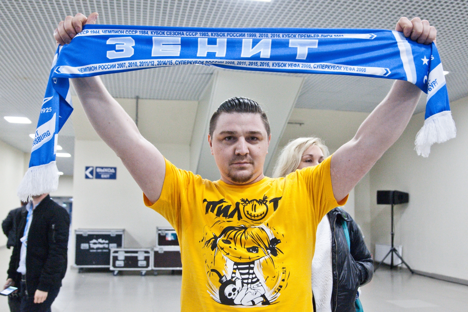 «Live на Крестовском»: концерт группы «ПилОт» перед матчем с «Уфой»