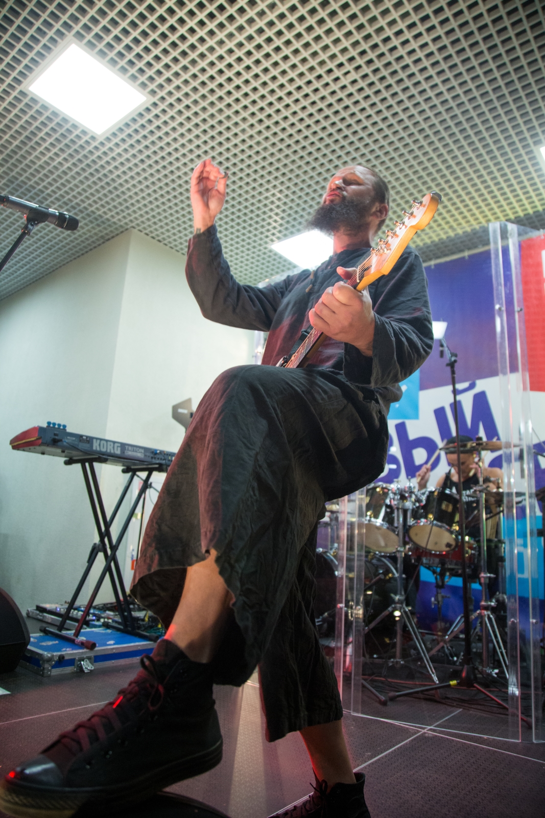 Live на Крестовском — концерт группы «Пилот» перед матчем «Зенит» — «Уфа»