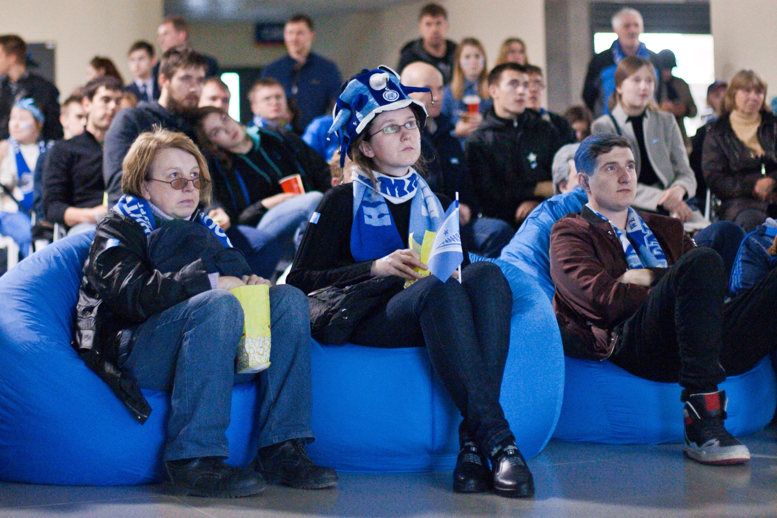 «Динамо» — «Зенит»: перед матчем на стадионе «Санкт-Петербург» открылся кинотеатр