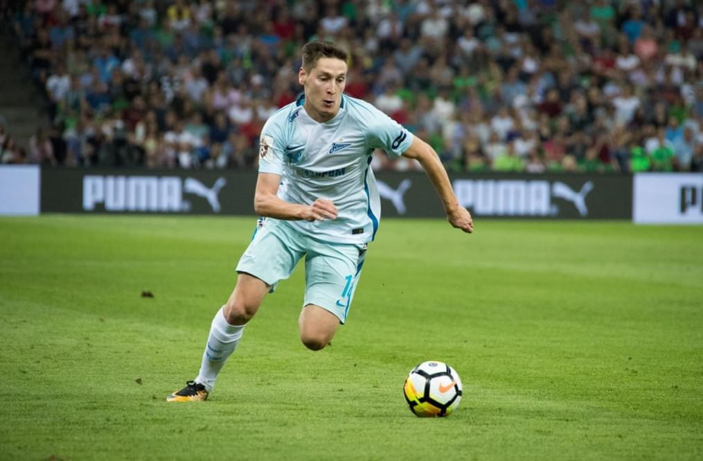 РОСГОССТРАХ-Чемпионат России 2017/18, 11-й тур, «Краснодар» — «Зенит»