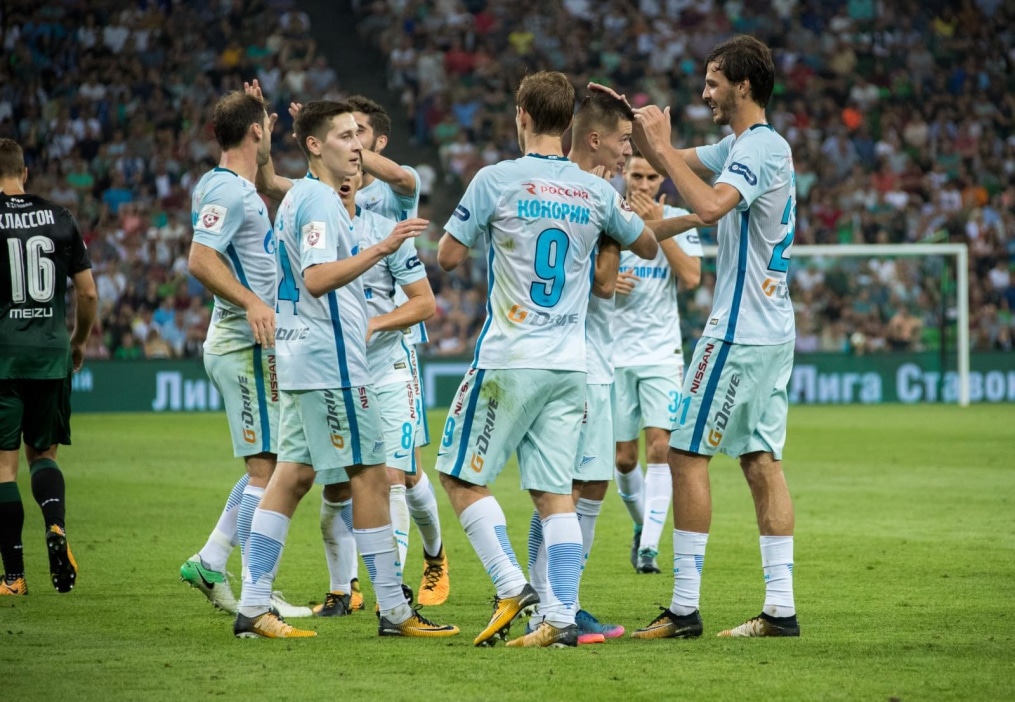 РОСГОССТРАХ-Чемпионат России 2017/18, 11-й тур, «Краснодар» — «Зенит»