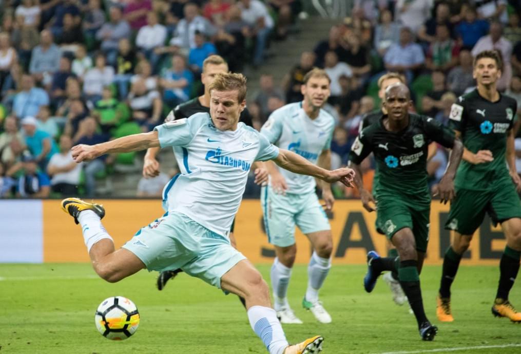 РОСГОССТРАХ-Чемпионат России 2017/18, 11-й тур, «Краснодар» — «Зенит»