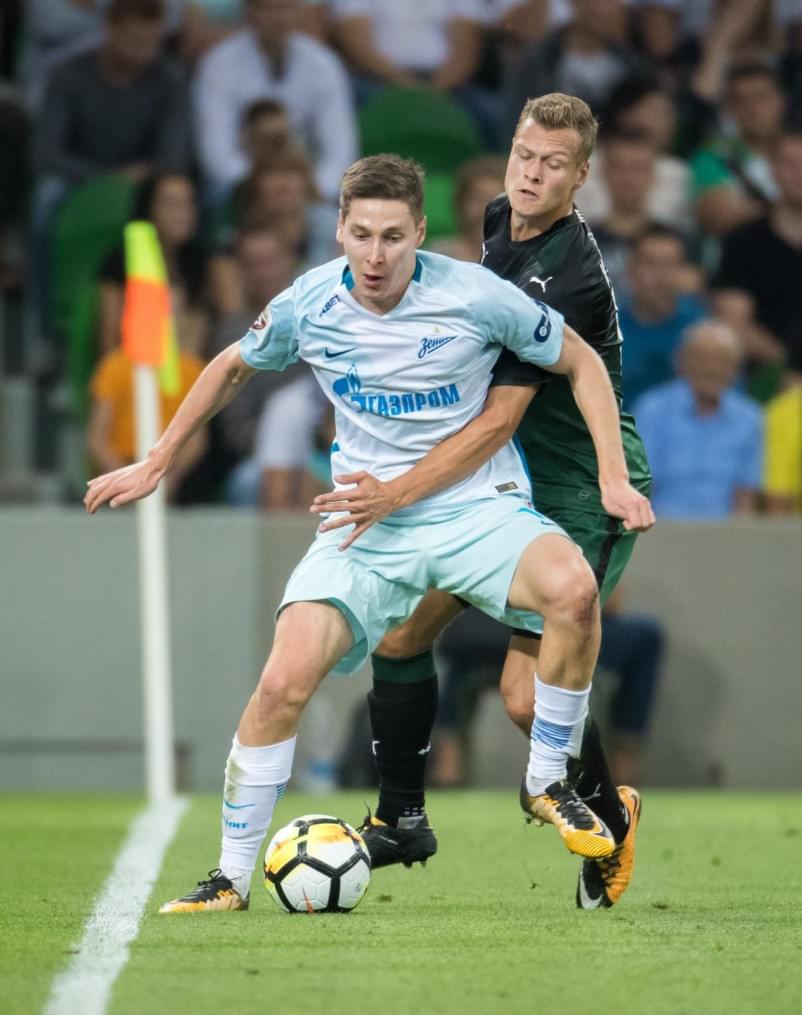 РОСГОССТРАХ-Чемпионат России 2017/18, 11-й тур, «Краснодар» — «Зенит»