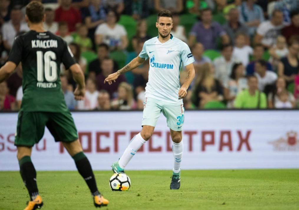 РОСГОССТРАХ-Чемпионат России 2017/18, 11-й тур, «Краснодар» — «Зенит»