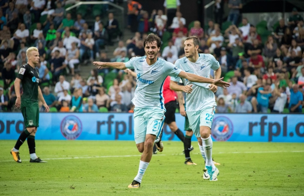 РОСГОССТРАХ-Чемпионат России 2017/18, 11-й тур, «Краснодар» — «Зенит»