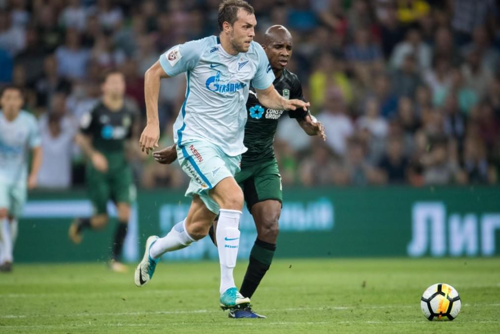 РОСГОССТРАХ-Чемпионат России 2017/18, 11-й тур, «Краснодар» — «Зенит»