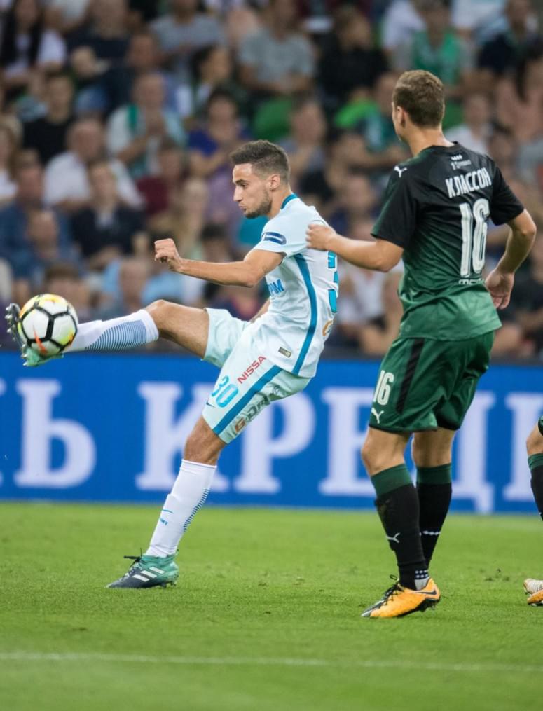 РОСГОССТРАХ-Чемпионат России 2017/18, 11-й тур, «Краснодар» — «Зенит»