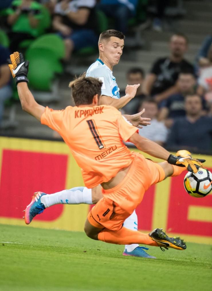 РОСГОССТРАХ-Чемпионат России 2017/18, 11-й тур, «Краснодар» — «Зенит»