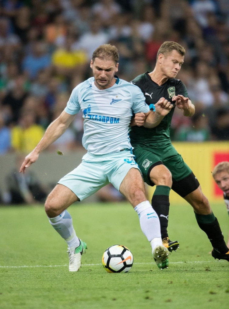 РОСГОССТРАХ-Чемпионат России 2017/18, 11-й тур, «Краснодар» — «Зенит»