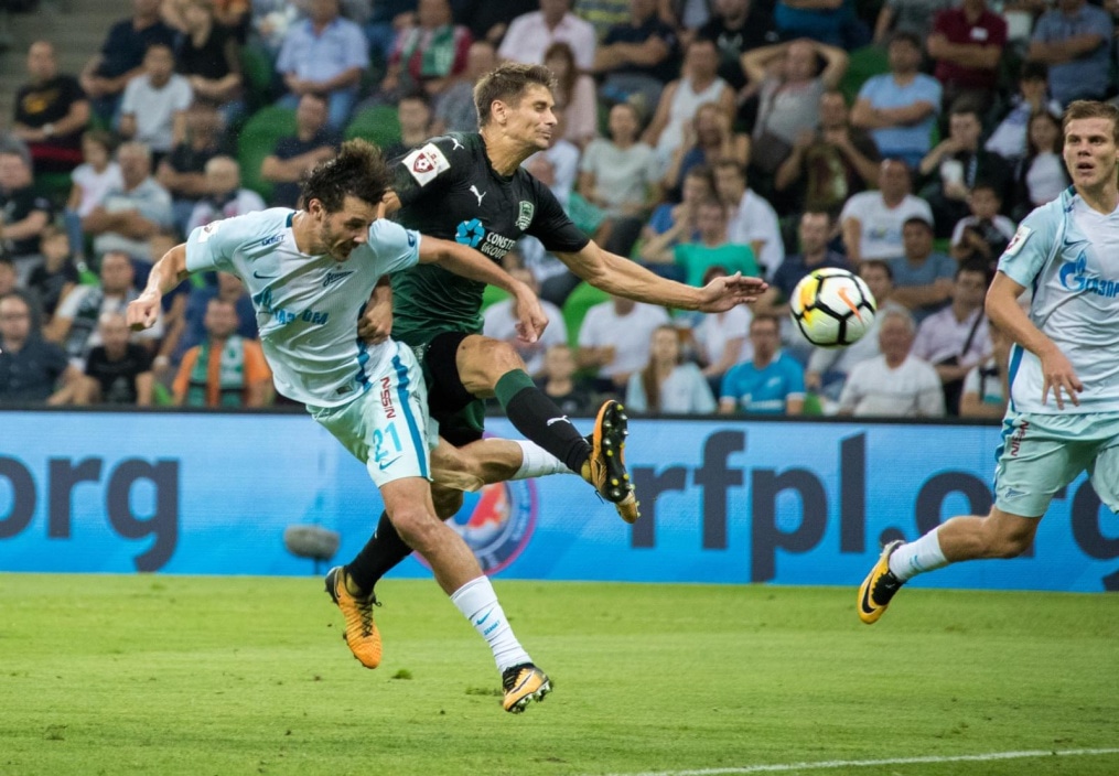 РОСГОССТРАХ-Чемпионат России 2017/18, 11-й тур, «Краснодар» — «Зенит»