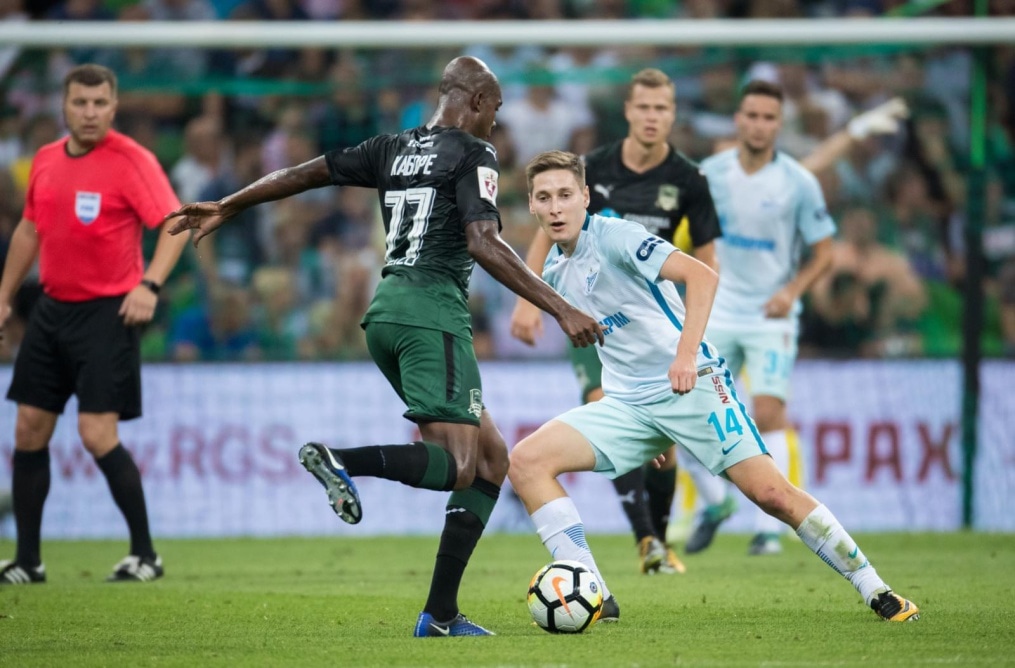 РОСГОССТРАХ-Чемпионат России 2017/18, 11-й тур, «Краснодар» — «Зенит»