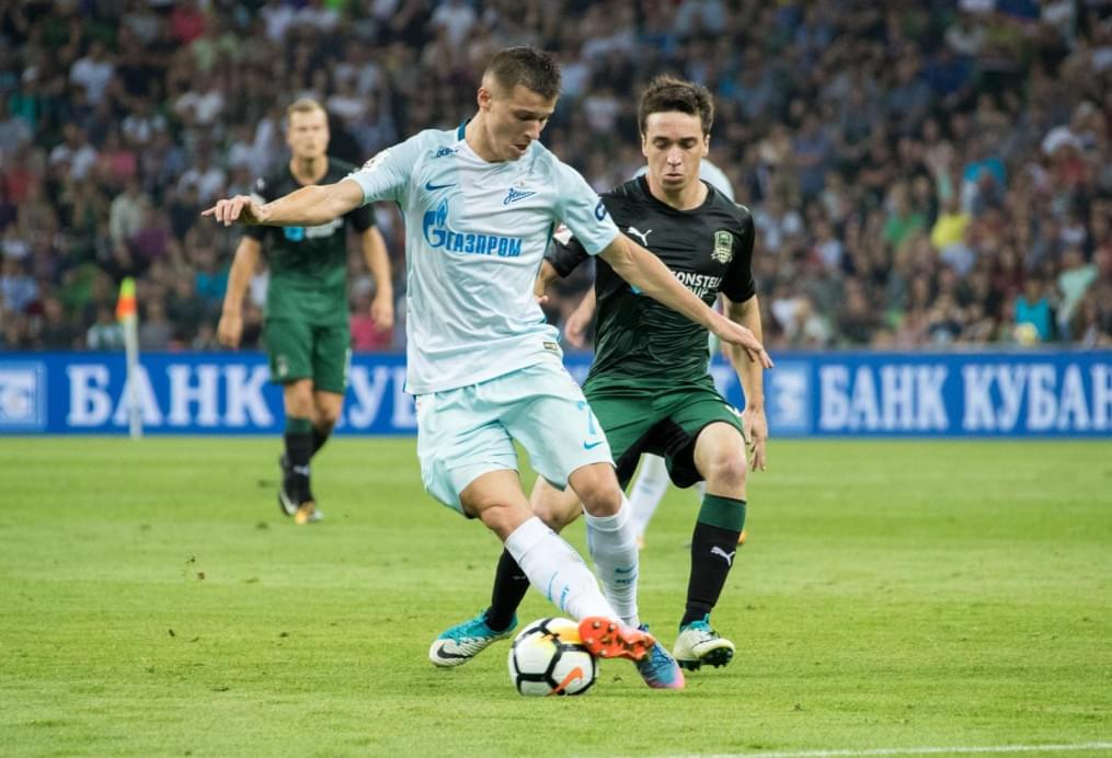 РОСГОССТРАХ-Чемпионат России 2017/18, 11-й тур, «Краснодар» — «Зенит»
