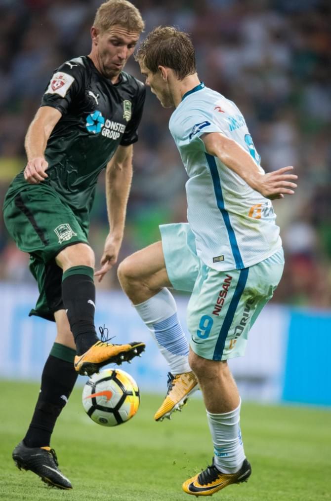 РОСГОССТРАХ-Чемпионат России 2017/18, 11-й тур, «Краснодар» — «Зенит»