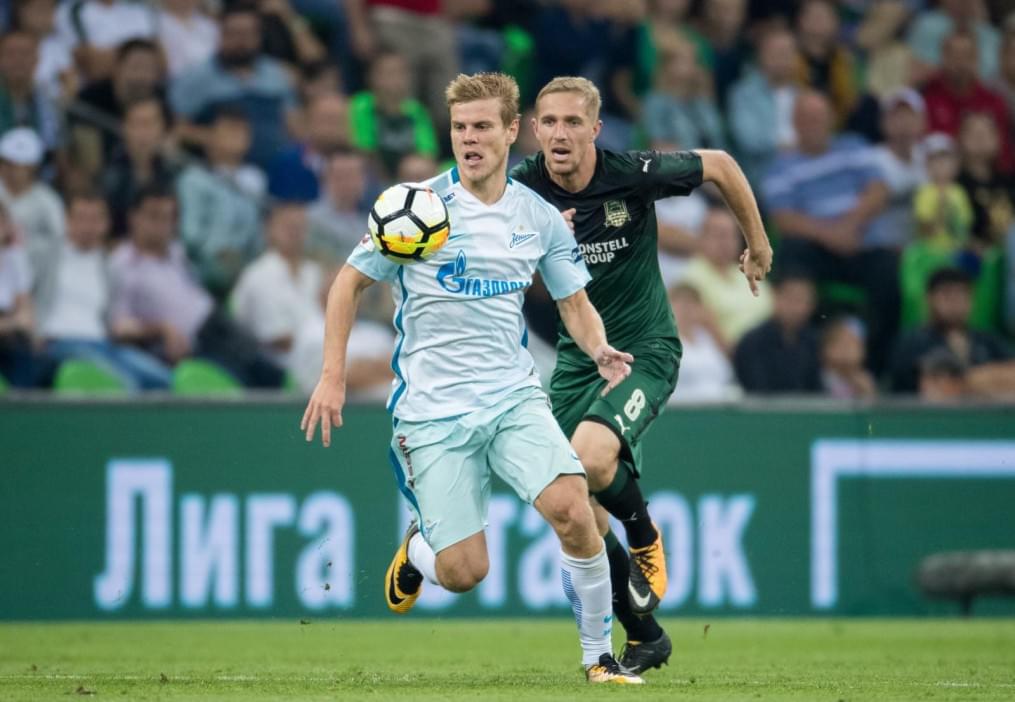 РОСГОССТРАХ-Чемпионат России 2017/18, 11-й тур, «Краснодар» — «Зенит»