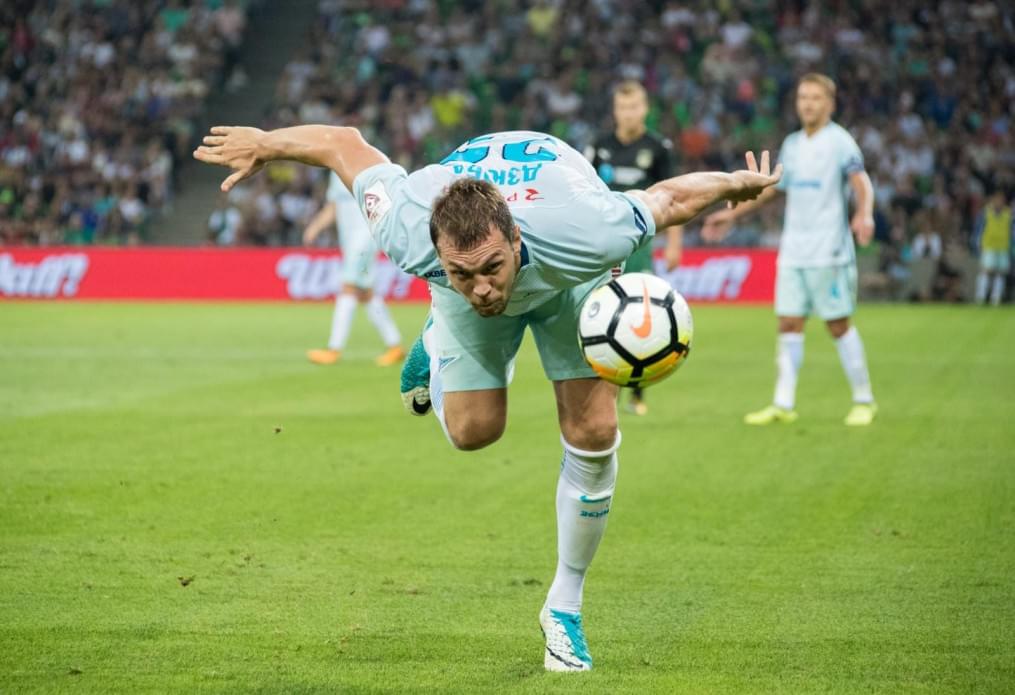 РОСГОССТРАХ-Чемпионат России 2017/18, 11-й тур, «Краснодар» — «Зенит»