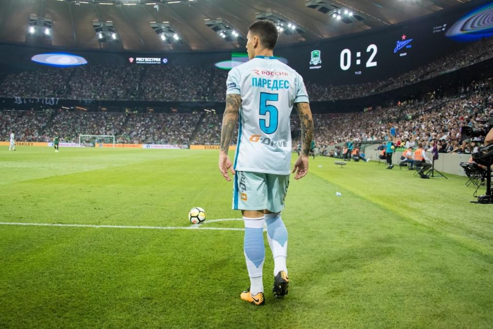 РОСГОССТРАХ-Чемпионат России 2017/18, 11-й тур, «Краснодар» — «Зенит»