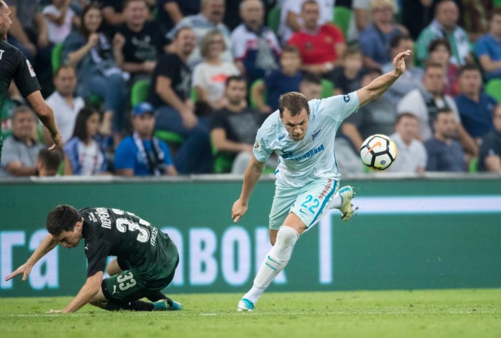 РОСГОССТРАХ-Чемпионат России 2017/18, 11-й тур, «Краснодар» — «Зенит»