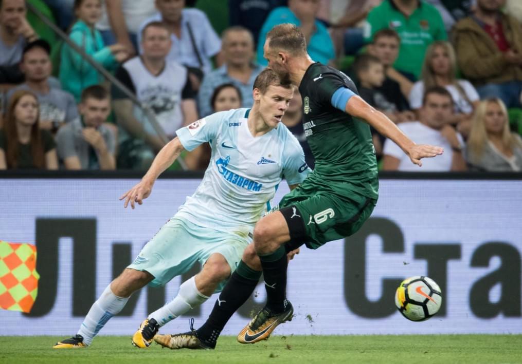 РОСГОССТРАХ-Чемпионат России 2017/18, 11-й тур, «Краснодар» — «Зенит»