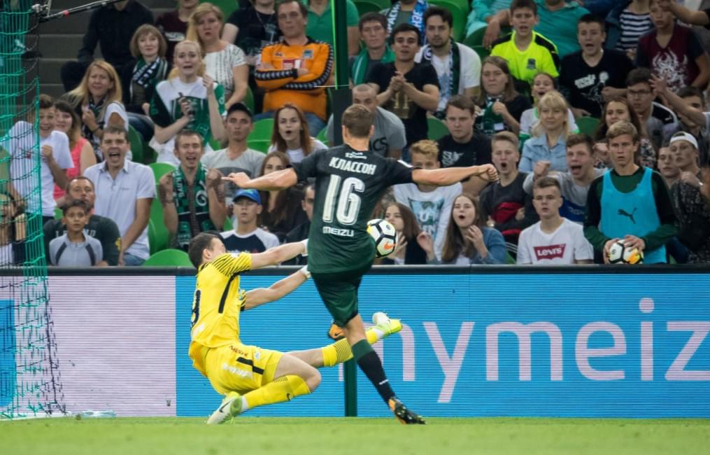 РОСГОССТРАХ-Чемпионат России 2017/18, 11-й тур, «Краснодар» — «Зенит»