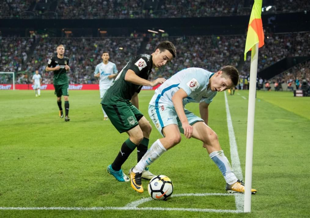 РОСГОССТРАХ-Чемпионат России 2017/18, 11-й тур, «Краснодар» — «Зенит»