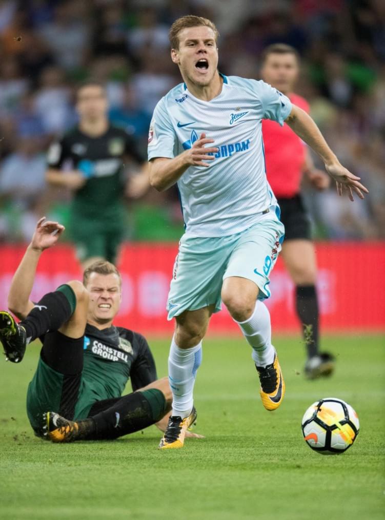 РОСГОССТРАХ-Чемпионат России 2017/18, 11-й тур, «Краснодар» — «Зенит»