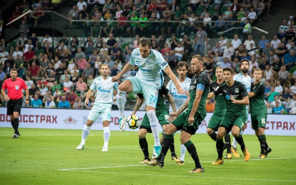 РОСГОССТРАХ-Чемпионат России 2017/18, 11-й тур, «Краснодар» — «Зенит»