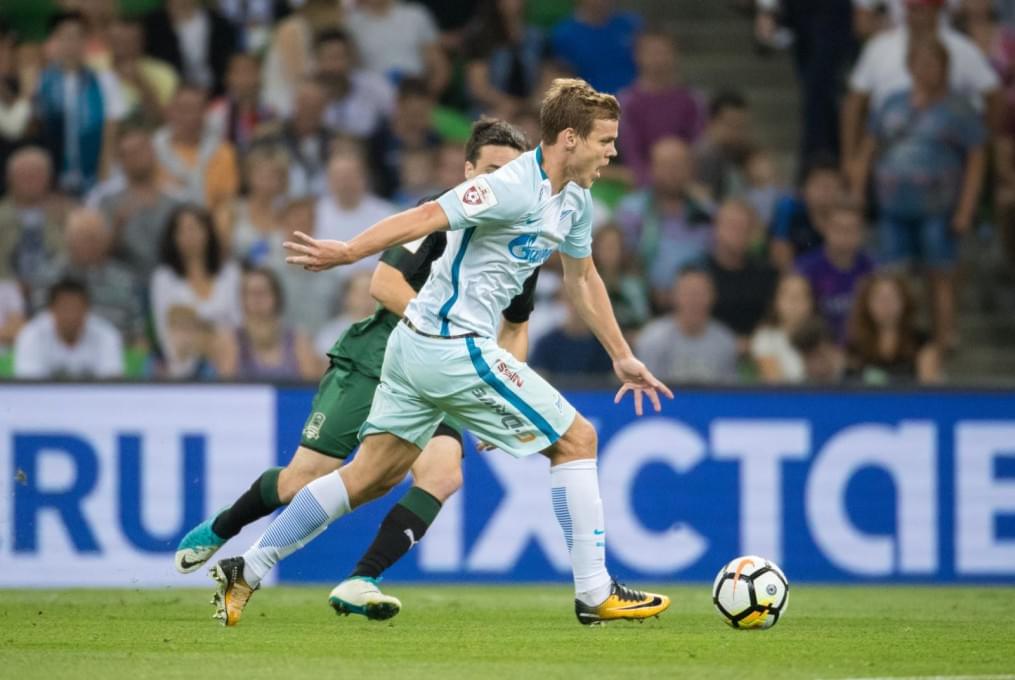 РОСГОССТРАХ-Чемпионат России 2017/18, 11-й тур, «Краснодар» — «Зенит»