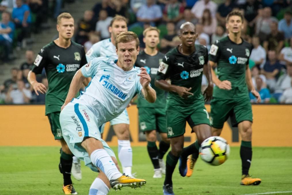 РОСГОССТРАХ-Чемпионат России 2017/18, 11-й тур, «Краснодар» — «Зенит»