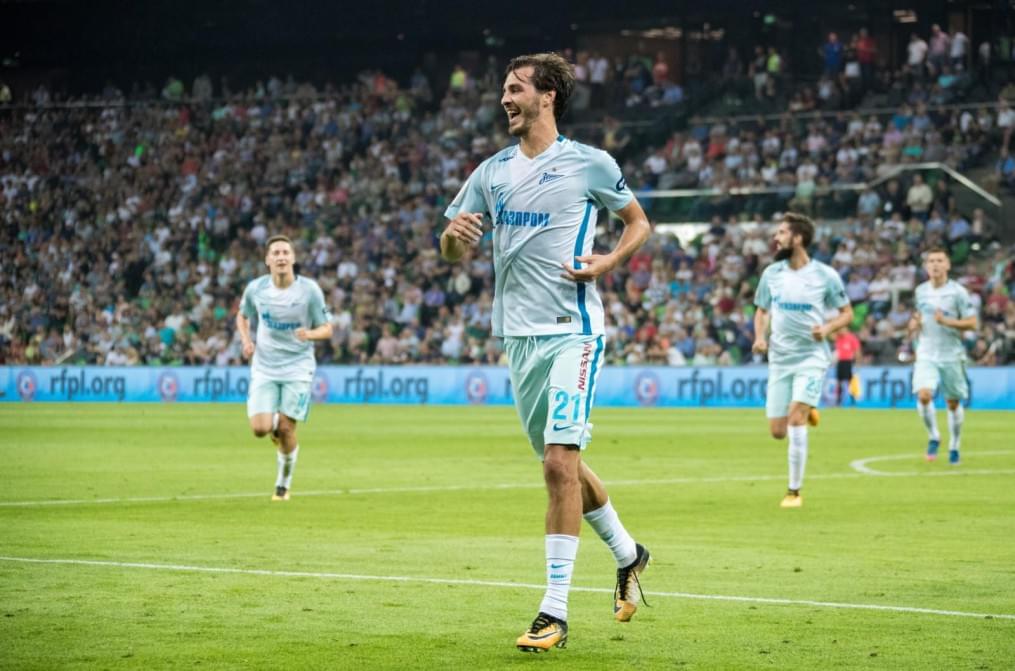 РОСГОССТРАХ-Чемпионат России 2017/18, 11-й тур, «Краснодар» — «Зенит»