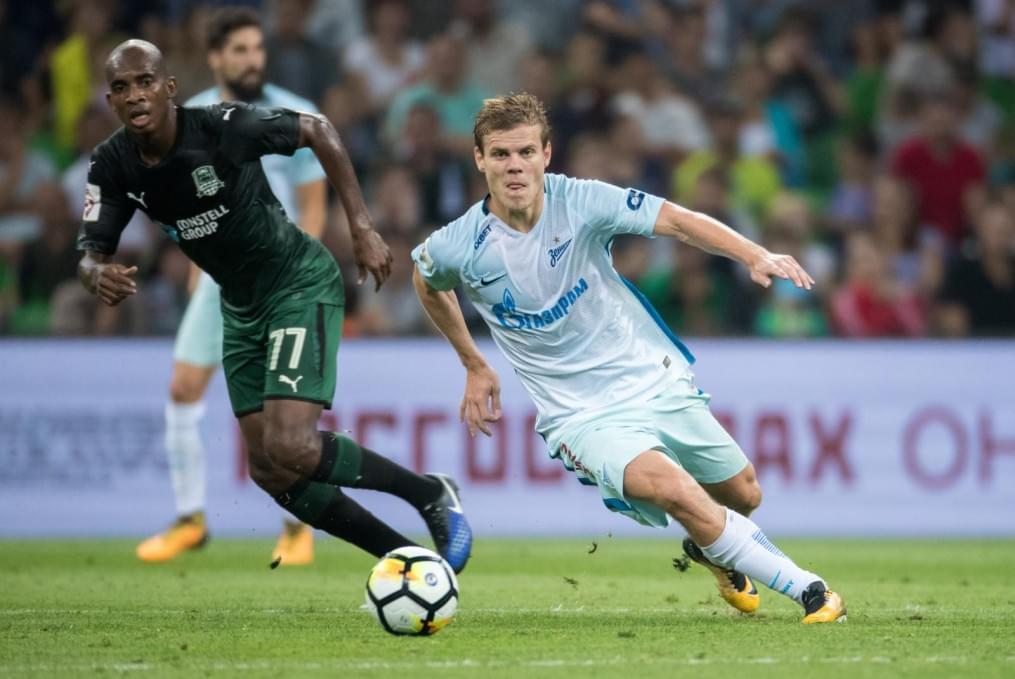 РОСГОССТРАХ-Чемпионат России 2017/18, 11-й тур, «Краснодар» — «Зенит»