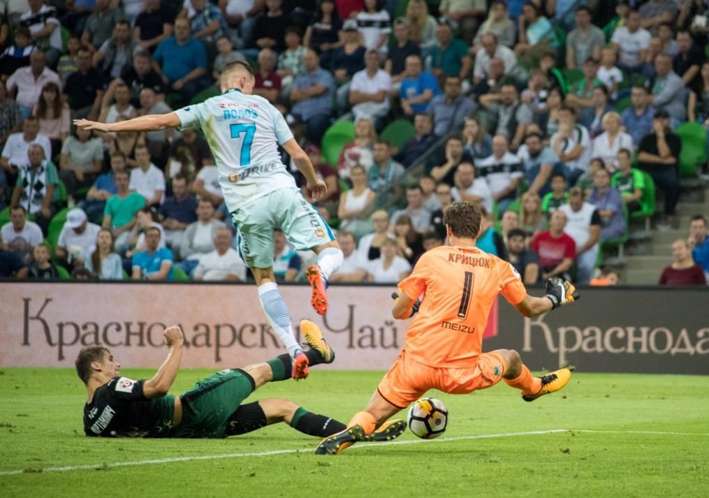 РОСГОССТРАХ-Чемпионат России 2017/18, 11-й тур, «Краснодар» — «Зенит»