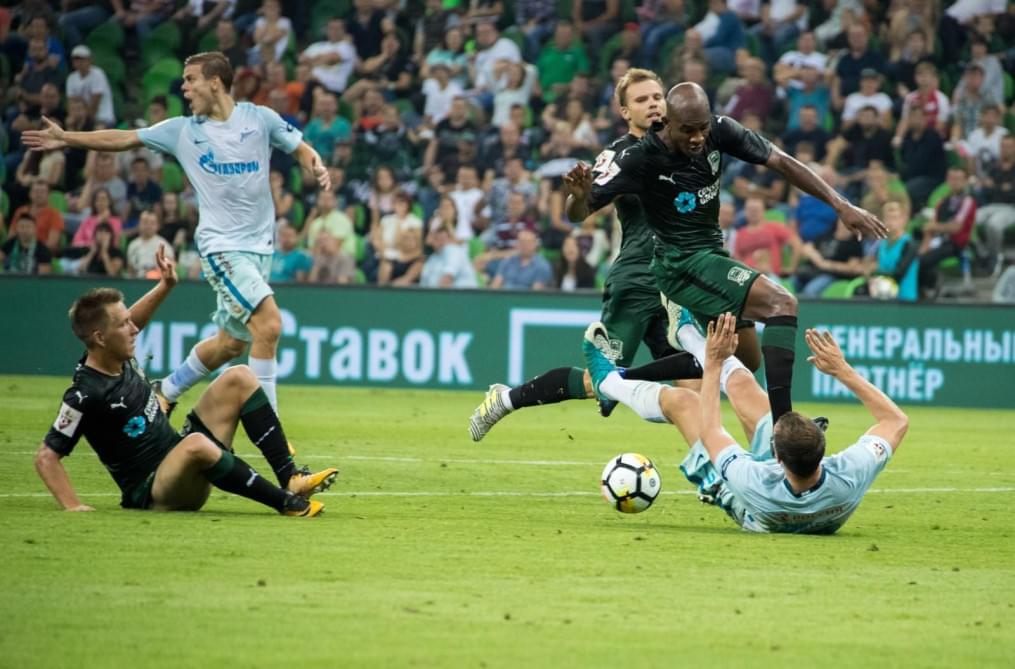 РОСГОССТРАХ-Чемпионат России 2017/18, 11-й тур, «Краснодар» — «Зенит»